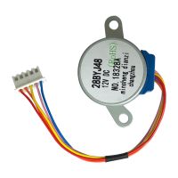 stepper motor used in Air Conditioner Louver , Small Cooling/Heating Fan, 4 phase 5 line 5V 28BYJ48 Stepping Motor