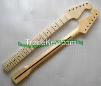 Sell one piece guitar neck flamed maple strat guitar neck replacement China