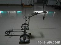 Stainless steel remote golf trolley