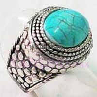 Sell tibet silver turquoise ring