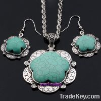 sell turquoise jewelry set