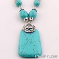wholesale turquoise chain necklace