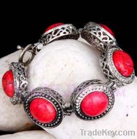 wholesale Chinese turquoise gemstone bead bracelet