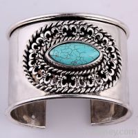 Fashion Turquoise Bead Cuff Bracelet