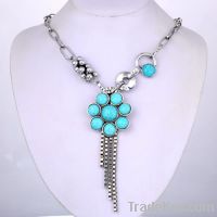 turquoise beaded necklace