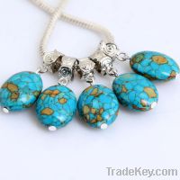 Turquoise Gemstone Bead Pendant