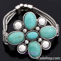 fashion turquoise beaded bracelet