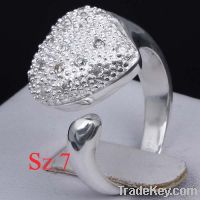 fashion silver plated ring
