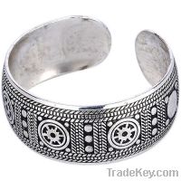 yazilind silver cuff bracelet