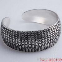 Tibet Silver Cuff Bracelet for women