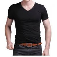 Men's 2 Pack Slim-Fit Short-Sleeve V-Neck T-Shirt