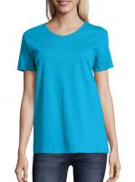 Women's Comfortable Fit Trustworthy Essentials Short Sleeve V-neck T-Shirt