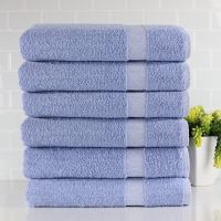 Bleach Safe 6 Piece Bath Towel Set 50x25