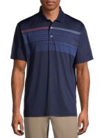 Men's Performance Print Polo up to Size 5XL