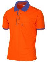 Men's Multi Color Collar Pique Short Sleeve Polo T-Shirt