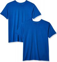 Turbo Trek Impex Men's Moisture Wicking Polyester Performance T-Shirt 2-Pack