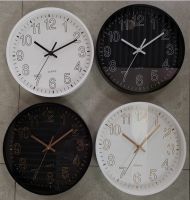 Home Decoration Round Design 12 inch Promotional and Advertising Wall Clock