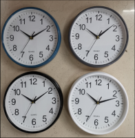 Factory Supply 10 inch Plastic Quartz Wall Clock