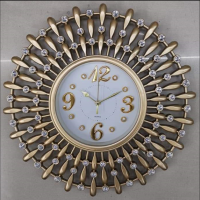 luxury style decoration Wall Clock with no sound