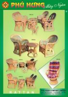 Sell rattan chair and desk