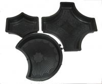 plastic moulds for making interlocking  pavers