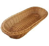 HANDWOOVEN RATTAN BREAD VESSEL