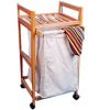 Sell Pine laundry rack with wheel