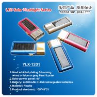 Sell LED Solar Flashlight(YLX-1201)