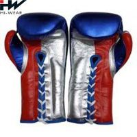 Leather Boxing Gloves 8-16oz