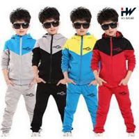 KIDS TRACKSUIT FITNESS GYM WEAR CASUAL SPORTS SUIT