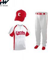 Custom Team Wear Short Sleeve Baseball Uniform