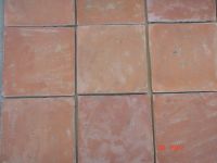 Sell 100%hand-made terracotta tiles and bricks