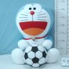 Sell plush Doraemon with football