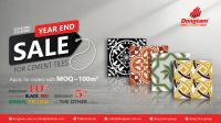 YEAR END SALES PROGRAM FOR CEMENT TILES