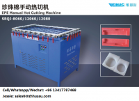 Veinas EPE Foam Manual Hot Cutting Machine, EPE Cutter, Expanded Polyethylene Foam Bandsaw Slitting Machine, Guangdong Huasu