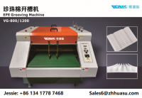 Veinas EPE Grooving Machine, Expanded Polyethylene Foam Groover, EPE Slotting Machine, Polyethylene Foam Slotter, Huasu Automation