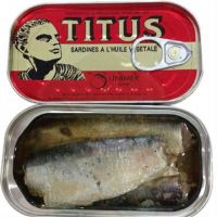 Canned Sardine in Vegetable Oil / Canned Sardine in Vegetable Oil