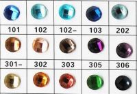 Sell glass gemstones for clothing or shoes