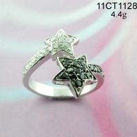 Sell custom jewelry-cubic zirconia silver rings