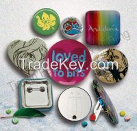 Sell Hot selling custom metal badge, tin button badge, pin badge