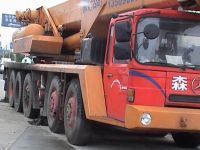 Sell used 100Tons truck crane
