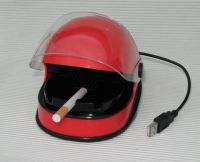 Sell helmet smokeless ashtray