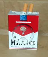 Sell tobacco pack shape clock