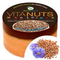 VitaNUTS seed paste, from flax seeds for functional nutrition