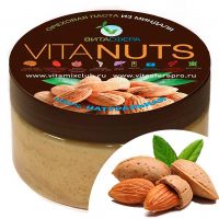 Nut paste VitaNUTS, from almonds for functional food