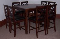 Extention Dining Table/ Cafe Table/ 24 Counter Stoll/ Chairs