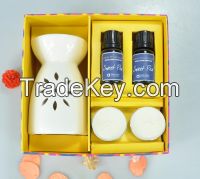 Factory Audit Wholesale Customized Essential Oil Set with Burner