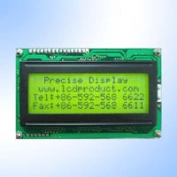Sell STN Yellow Green 20 x 4 Character LCD Module with LED Backlight