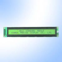 Sell Reliable STN Yellow Green 40 x 2 Character LCD Module with LED Ba