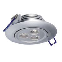 Sell LED Downlight with 3 x 1W High Power LED Source and Aluminum Fixt